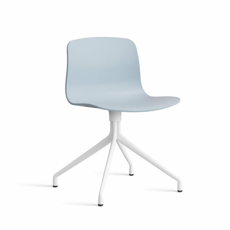 Aac10 – White Steel Frame  | Chaises Chaises azure blue