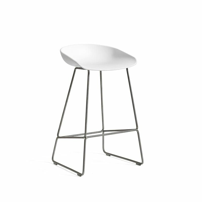 Aas38 Tabouret De Bar – Stainless Steel Frame  | Tabourets De Bar Mobilier azure blue