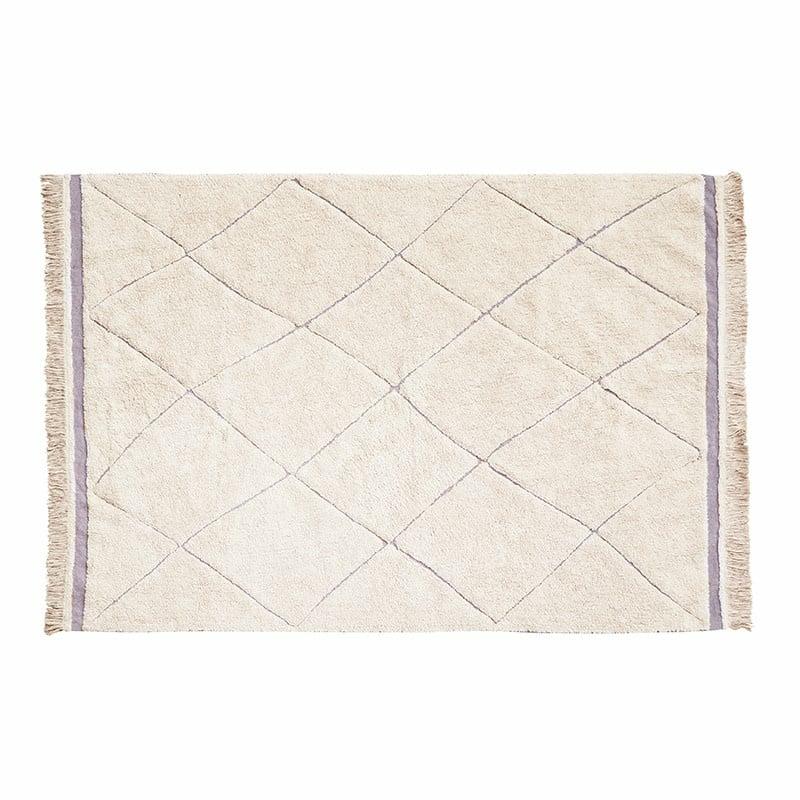 Bereber M – Tapis Lavable En Coton Recyclé 140 X 200 Cm  | Tapis Mobilier Tapis