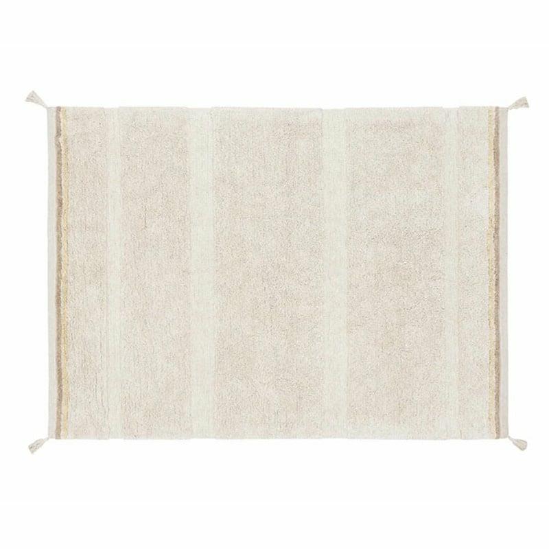 Bloom Natural S – Tapis En Coton Lavable 120 X 160 Cm  | Tapis Mobilier Tapis