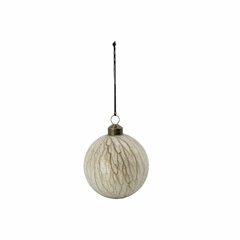 Boule De Noël Chosen Or Ø 8 Cm  | Noël Déco Noël