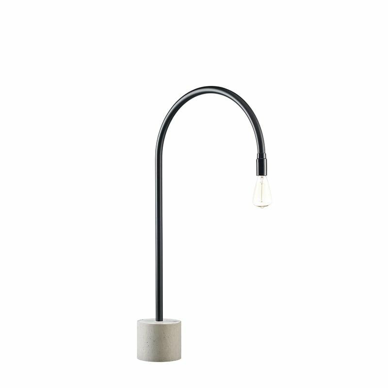 Bul035 Lampe De Table H700 – Concrete Grey Base  | Lampes De Table Lampes De Table Black