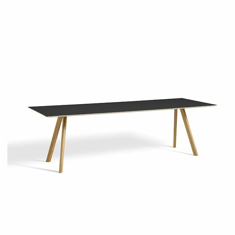 Cph30 Copenhague  Table – L250 Cm – Natural Oak Frame  | Tables Mobilier Tables