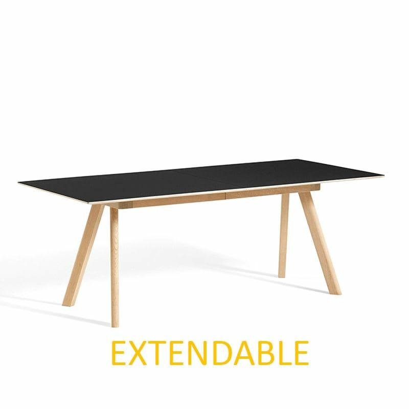 Cph30 Table Extendable – 250/450 X 90 Cm – Natural Oak Frame  | Tables Mobilier Tables