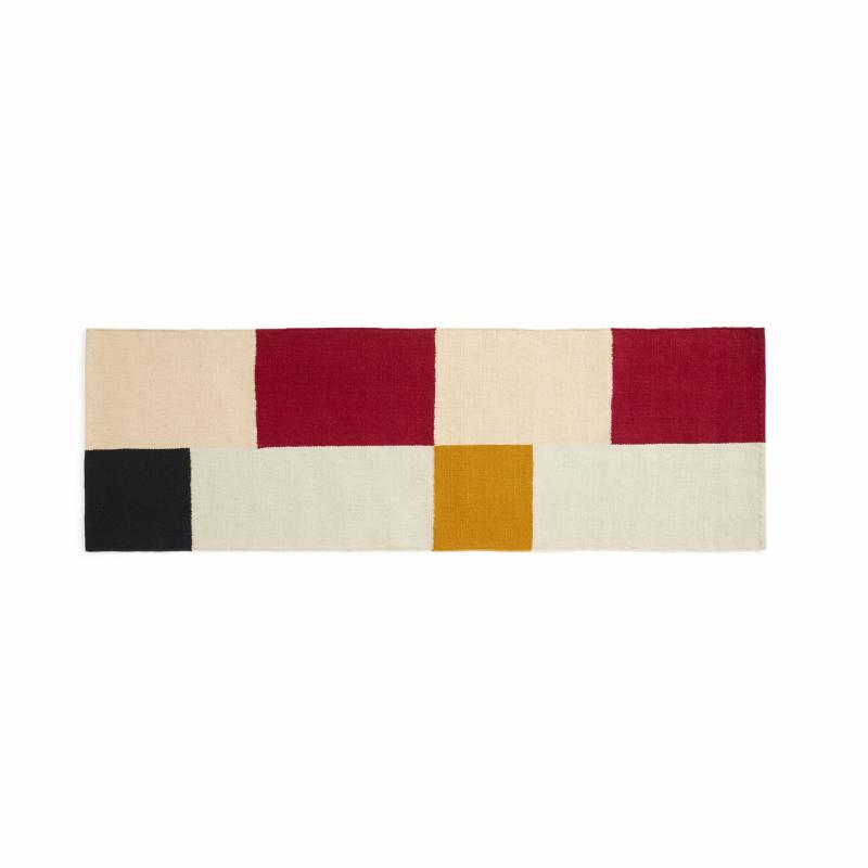 Ethan Cook Flat Works Tapis – Double Stack – 80 X 250 – Hay  | Tapis Mobilier Tapis