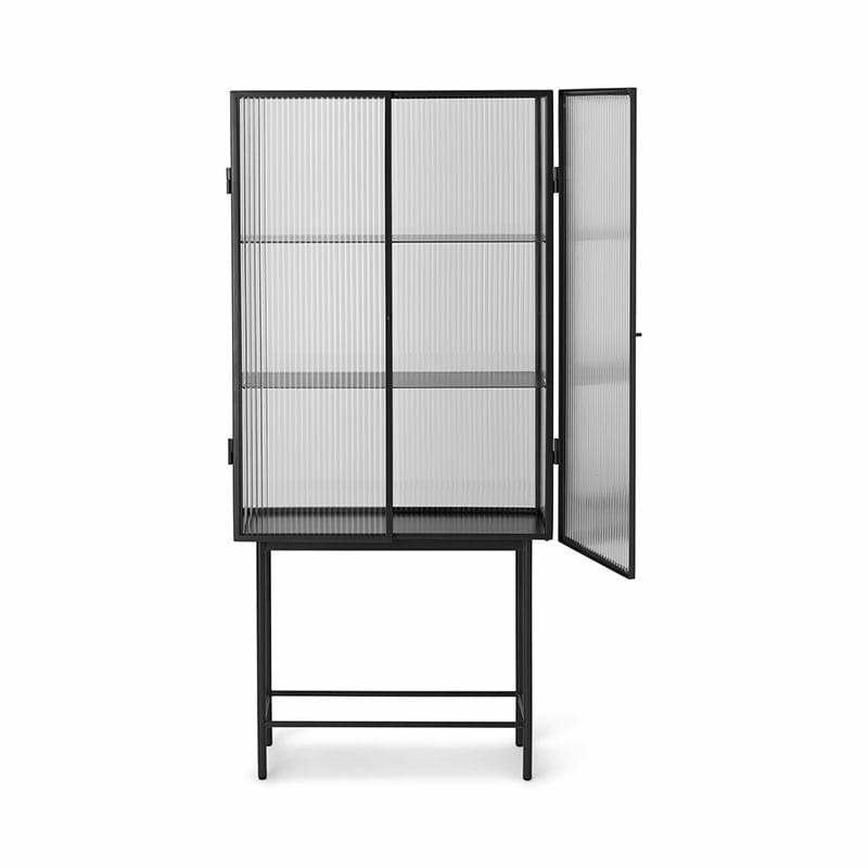 Haze Vitrine – Verre Avec Motif À Rayures  | Armoires & Étagères Armoires & Étagères Armoires & Étagères