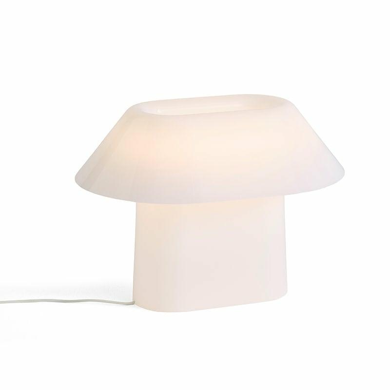 Lampe À Poser Drome Acrylique Opale Blanc – Hay  | Lampes De Table Lampes De Table Lampes De Table