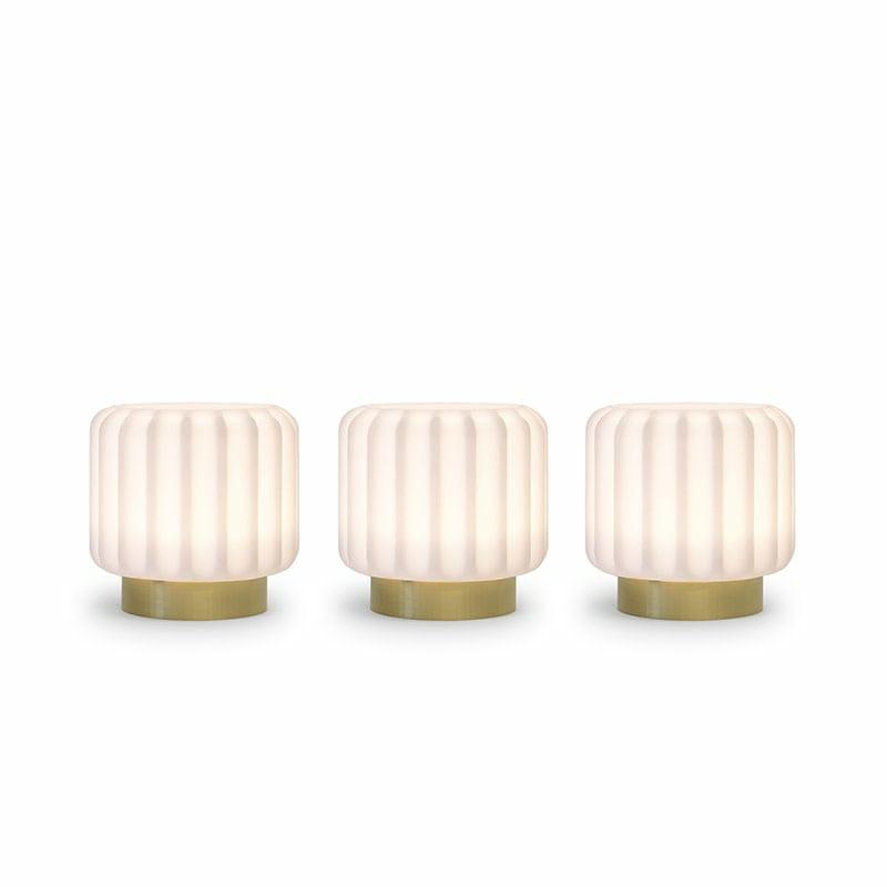 Lampes Dentelles H 9 Cm (Lot De 3)  | Éclairage Extérieur Éclairage Extérieur Éclairage Extérieur