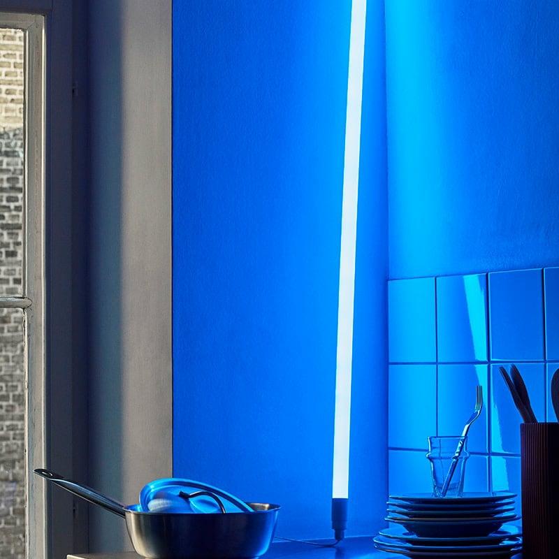 Neon Tube Led – Ice Blue  | Lampe Mural Lampadaires Lampadaires