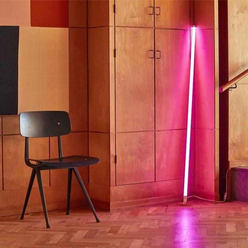 Neon Tube Led Pink  | Lampe Mural Lampadaires Lampadaires