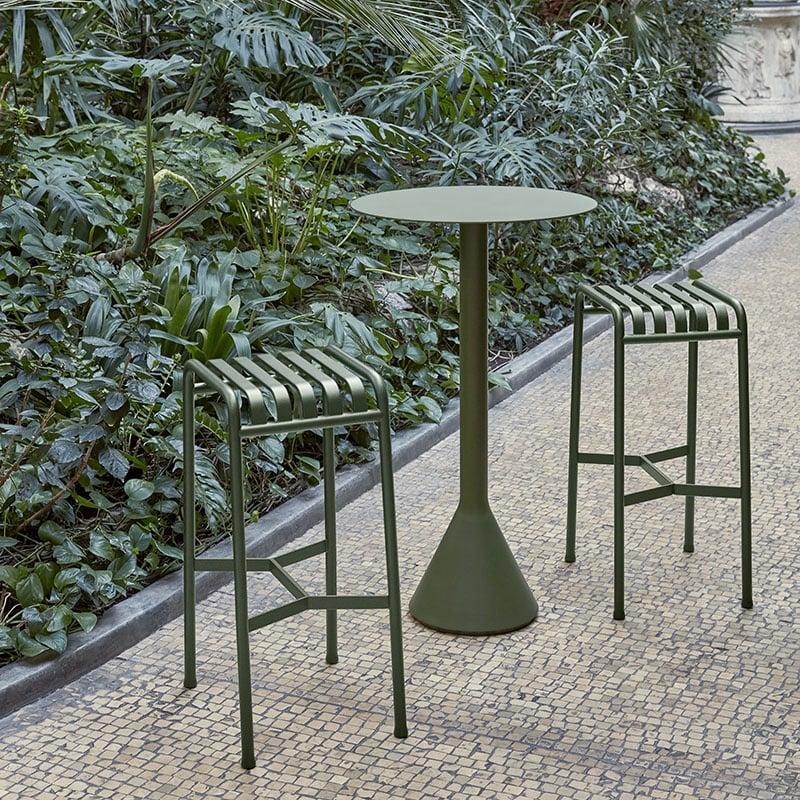 Palissade Cone Table – Ø 60 X H 105 Cm  | Tables Mobilier Antraciet