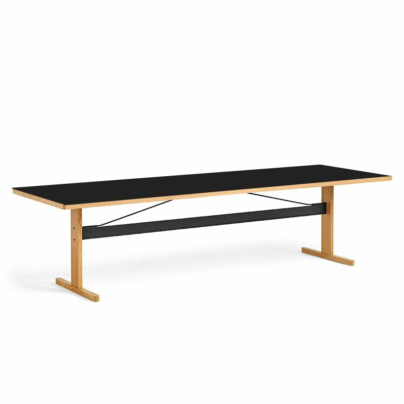 Passerelle Table – Natural Oak Frame – Linoleum Tabletop  | Tables Mobilier Tables