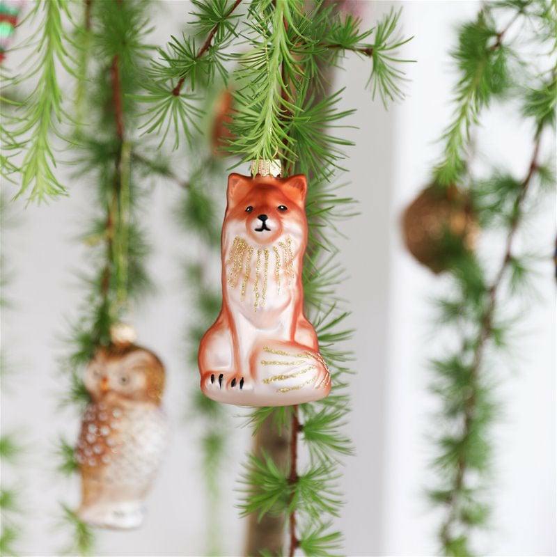 Pendentif De Noël – Forest Animal  Fox  | Noël Déco Noël