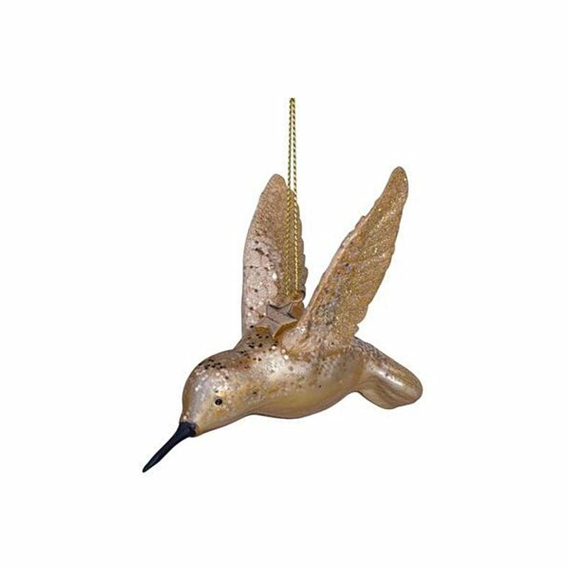 Pendentif De Noël – Gold Swallow  | Noël Déco Noël