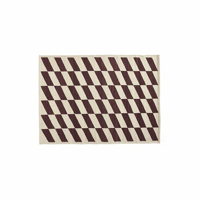 Shift Kelim Tapis – Burgundy – Hay  | Tapis Mobilier Tapis