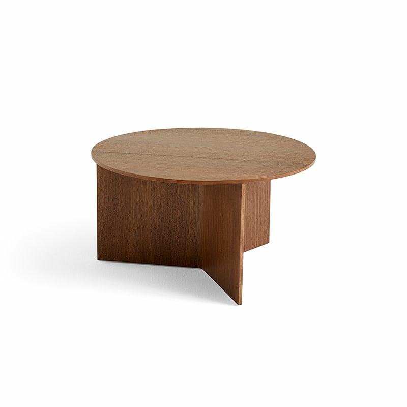 Slit Table Wood Xl – Ø 65 X H 35,5 Cm  | Tables De Salon & Tables D'Appoint Mobilier Eik