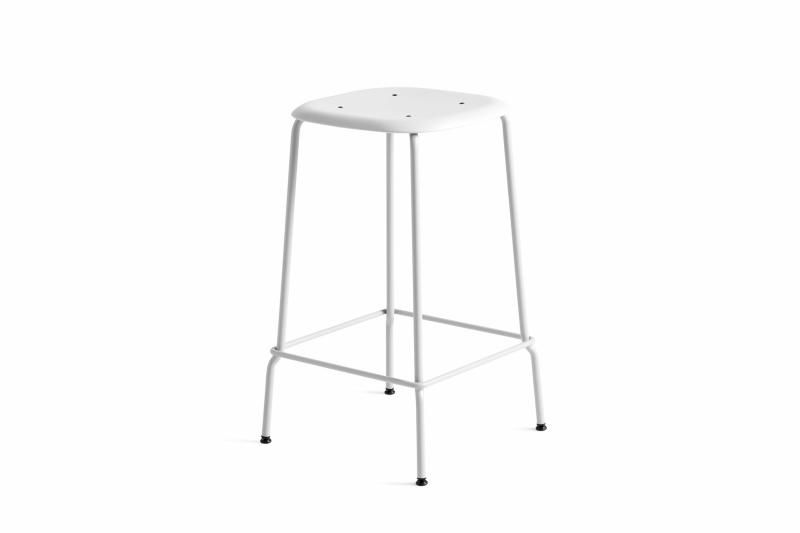 Soft Edge85 Barkruk – Soft Grey Steel Frame (Plastic Seat)  | Tabourets De Bar Mobilier Tabourets De Bar