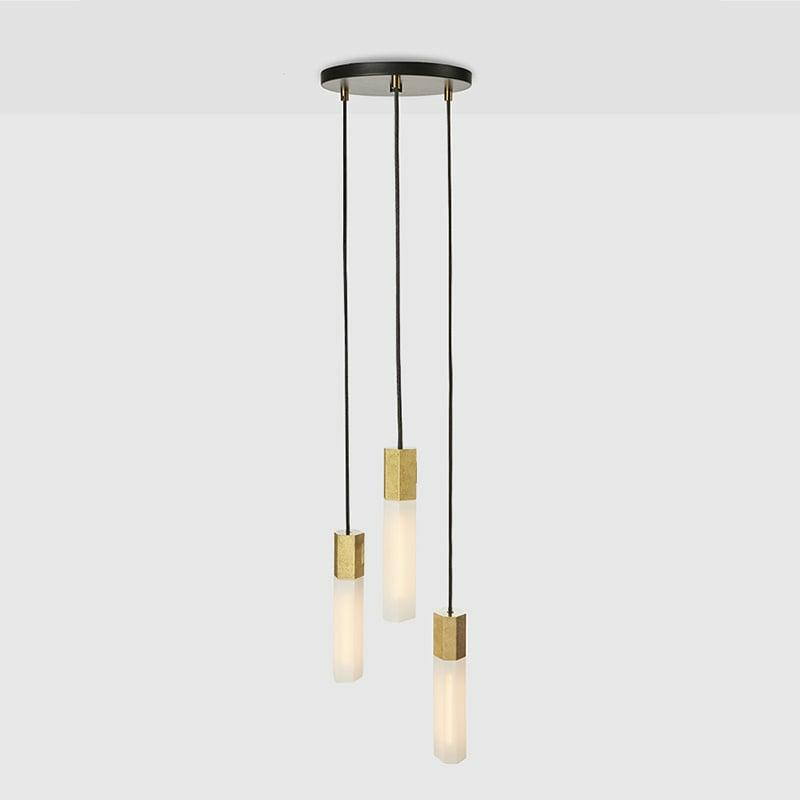 Suspension Triple Basalt En Laiton – Tala Led  | Lampes Suspendues Lampes Suspendues Lampes Suspendues