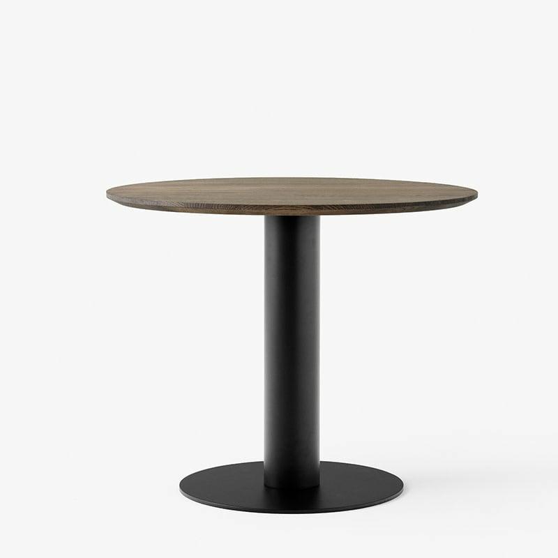 Table Ronde In Between Sk11 Ø90 Cm Cadre Noir – &Tradition  | Tables Mobilier Bianco Carrara